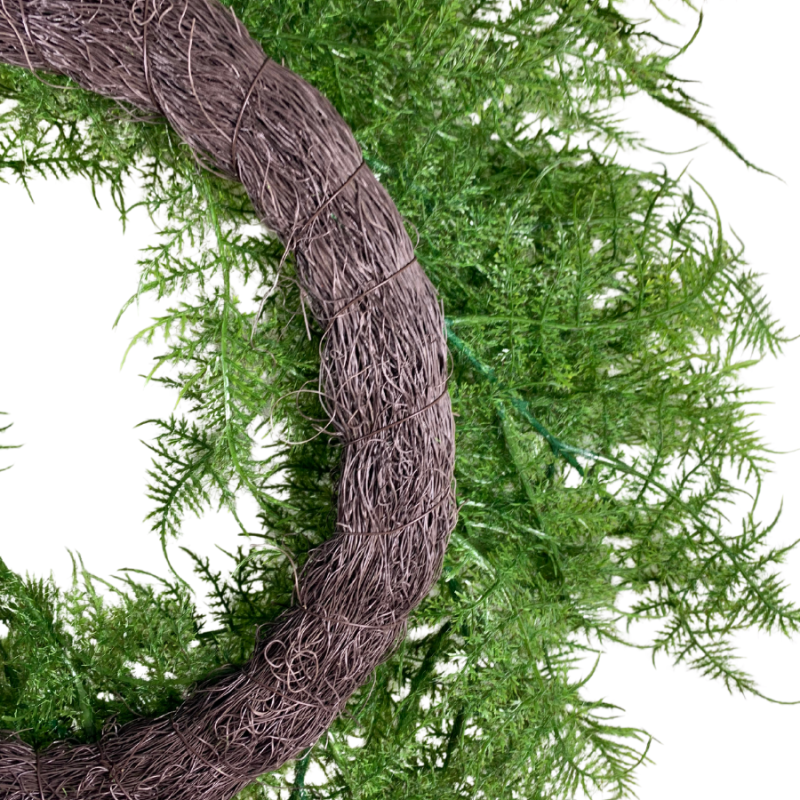 24"  Asparagus Fern Wreath