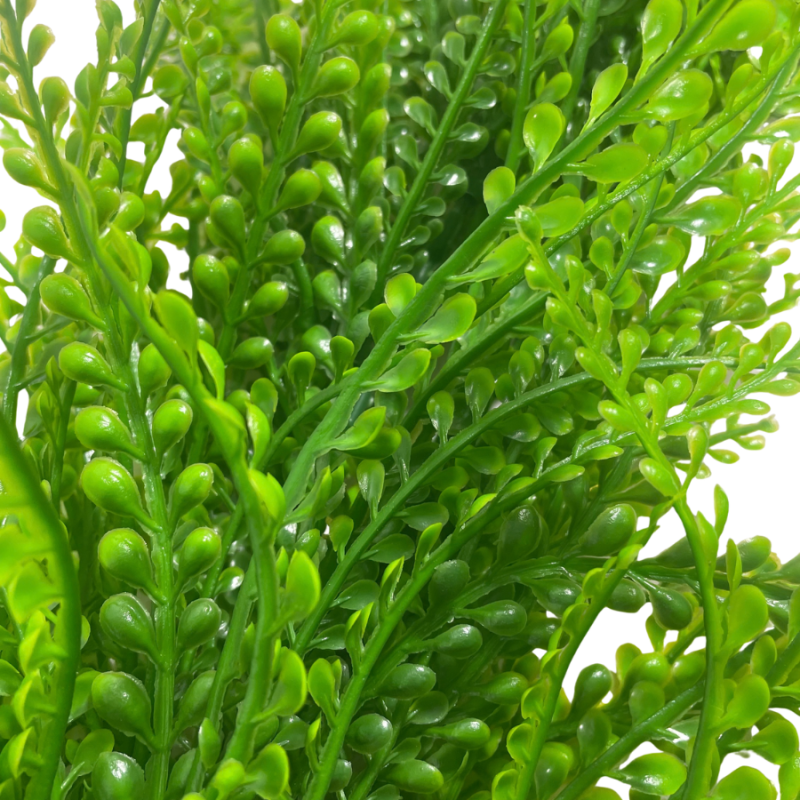 65" UV Beaded Grass Garland