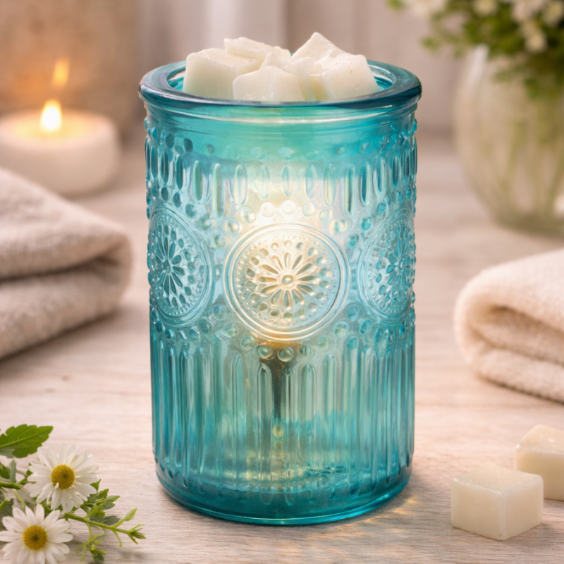 Vintage Parisian Glass Illumination Fragrance Warmer