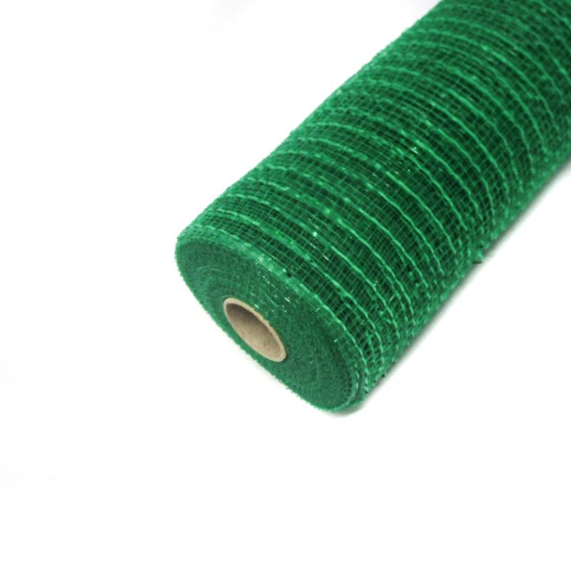 10"x10yd Metallic Deco Mesh - Emerald