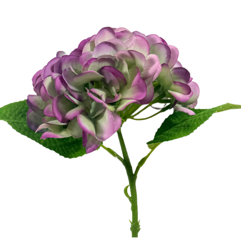 13.5" Hydrangea Spray- Purple