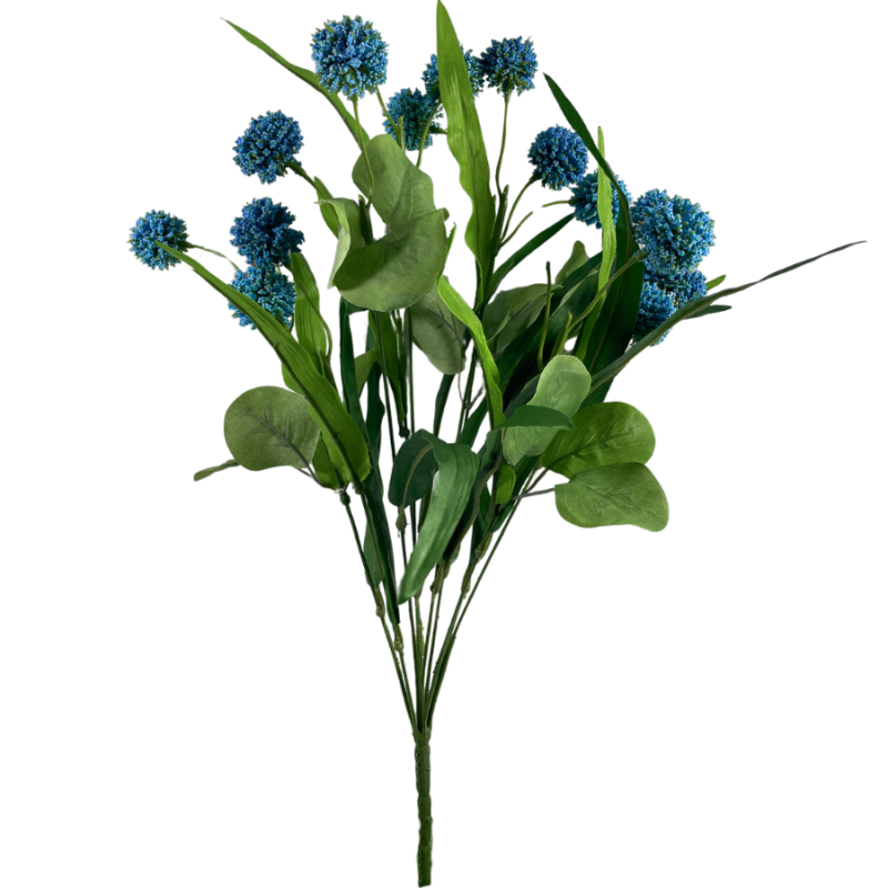 18" Globe Thistle Bush