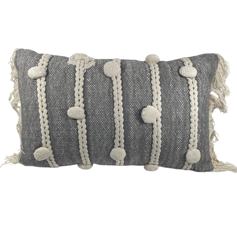 14" x 22" Hand Woven Keaton Indoor Pillow
