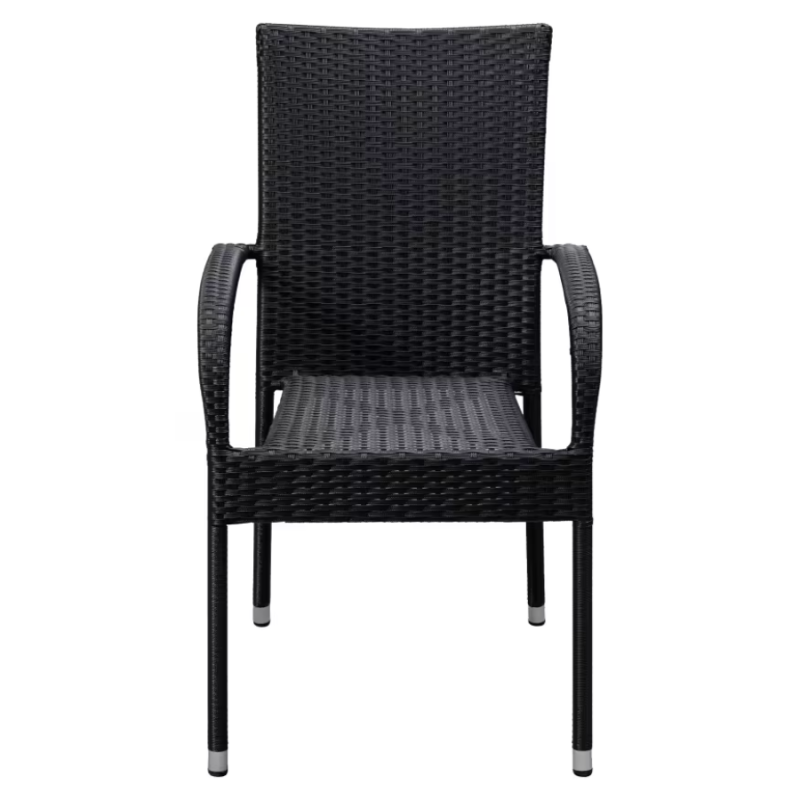 Wicker Stackable Chair Set of 20