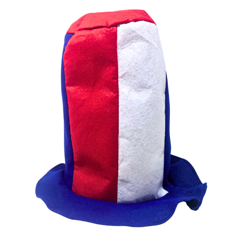 12" Red, White, & Blue Top Hat