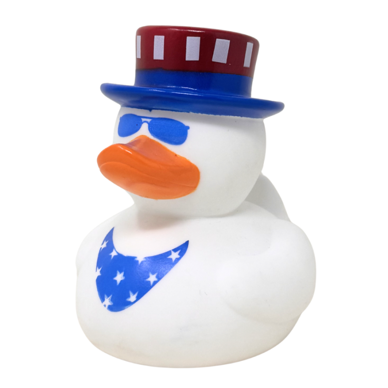 Uncle Sam Rubber Duck