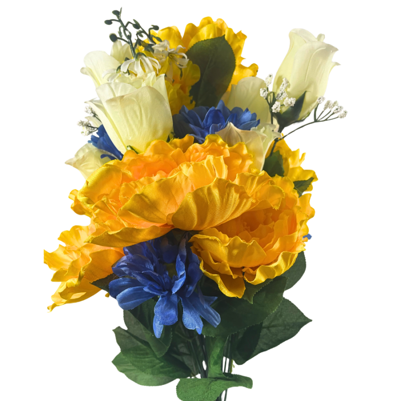 23" Spring Blooming Floral Arrangement