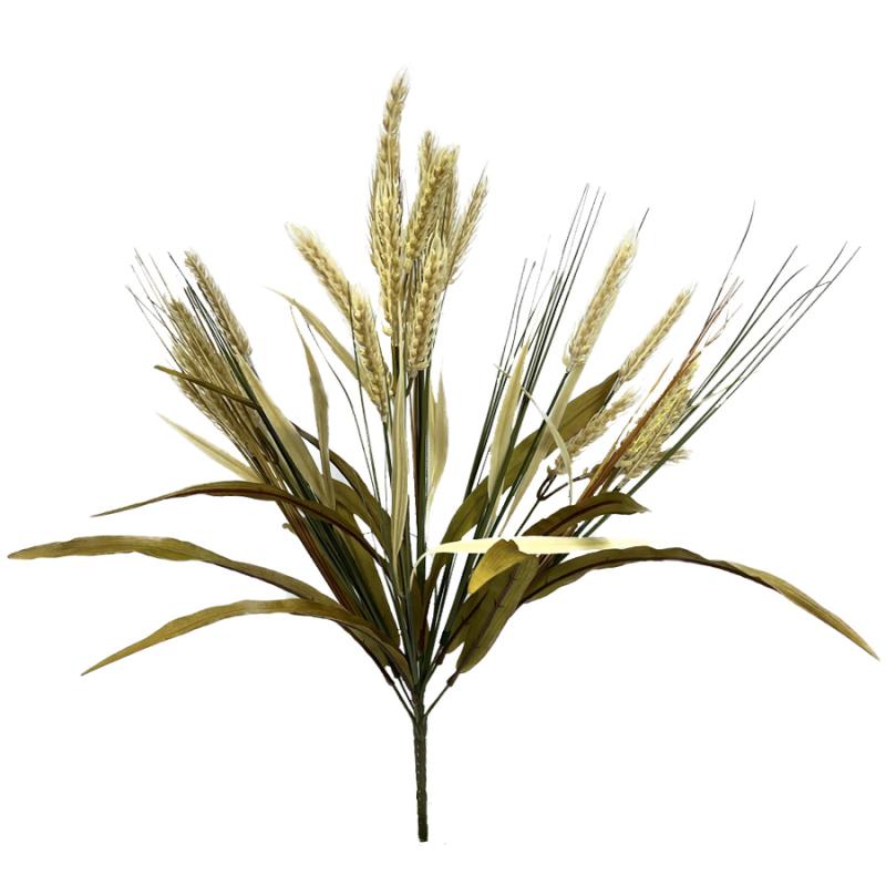 22" Wheat Bush - Cream