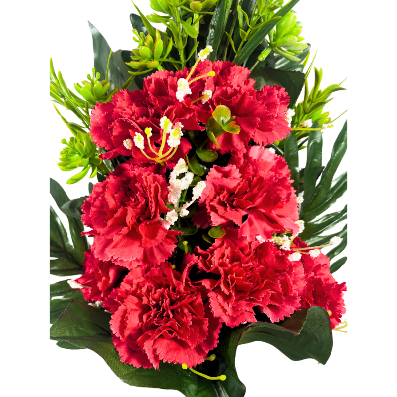 23" Red Carnation Arrangement