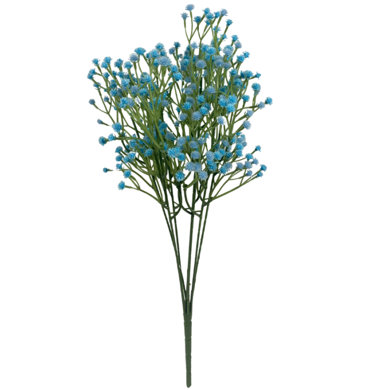 17" Baby's Breath Gypsophila Filler - Blue
