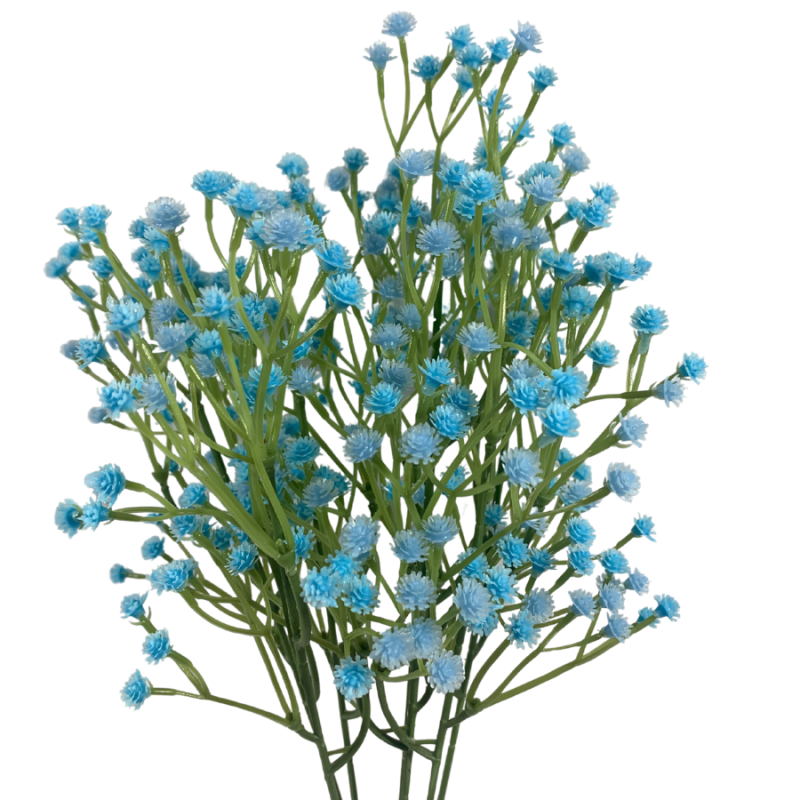 17" Baby's Breath Gypsophila Filler - Blue
