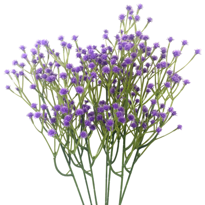 17" Baby's Breath Gypsophila Filler - Purple
