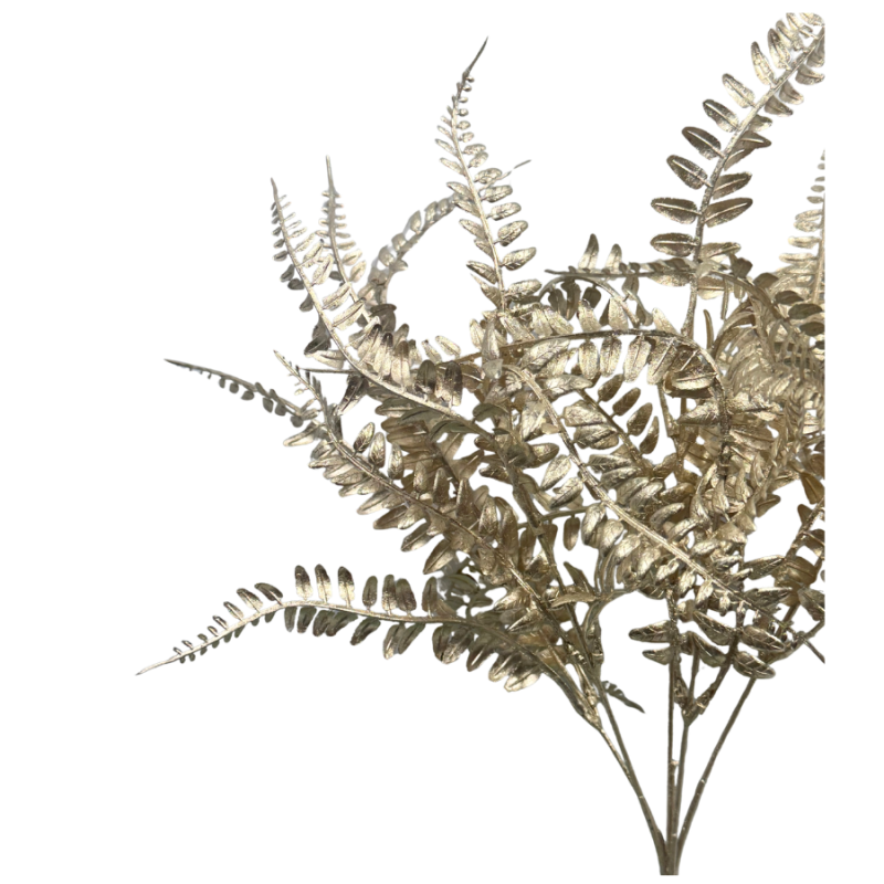 16" Fern Spray - Champagne