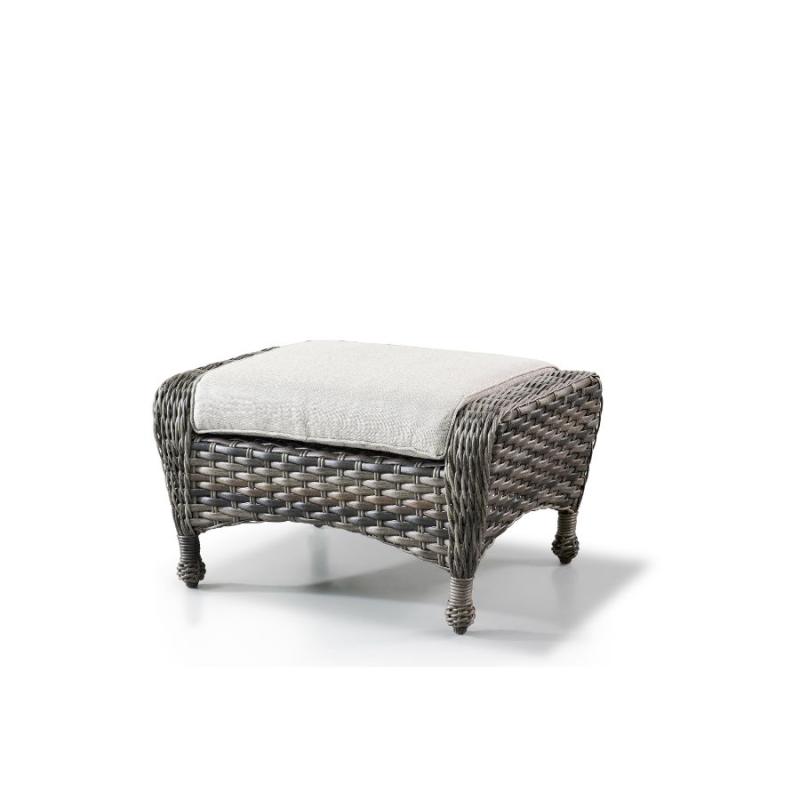 Wilmington Silver Oak Ottoman