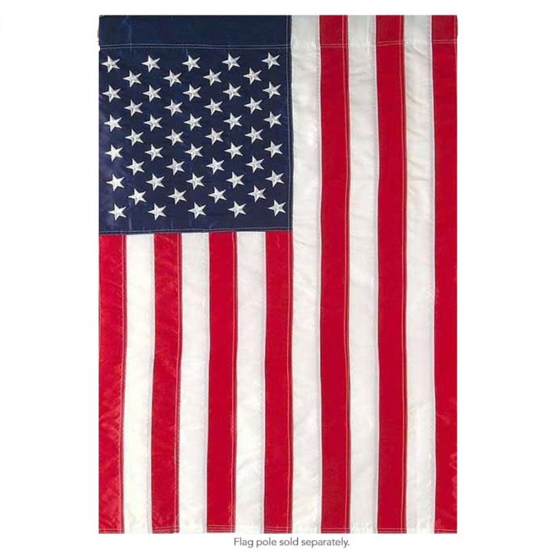 American Embroidered Large Flag