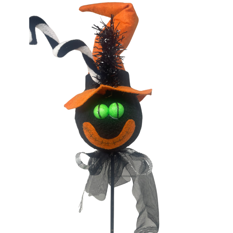 20" Witch Hat Head Pick - Black
