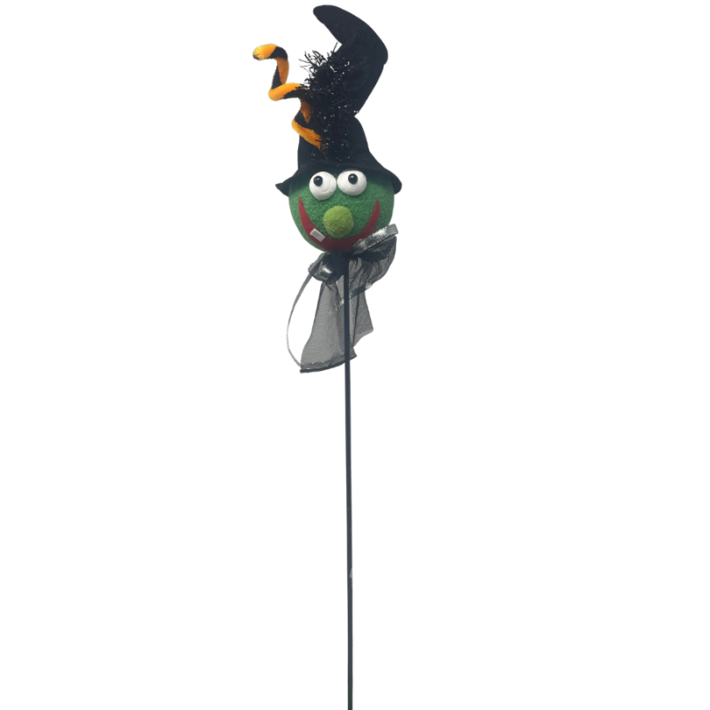 20" Witch Hat Head Pick - Green