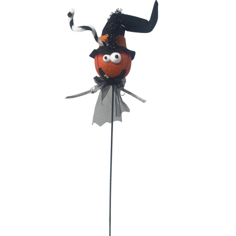 20" Witch Hat Head Pick - Orange