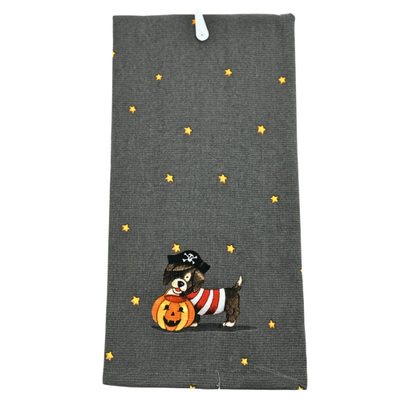 Halloween Pups Kitchen Towel
