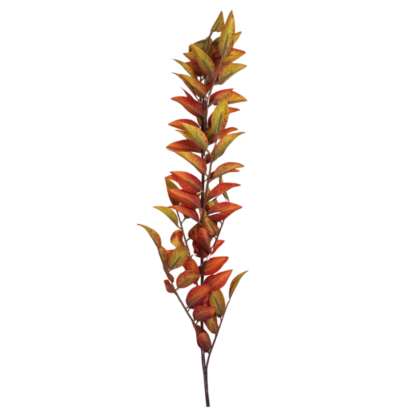 32" Autumn Hued Leaf Spray