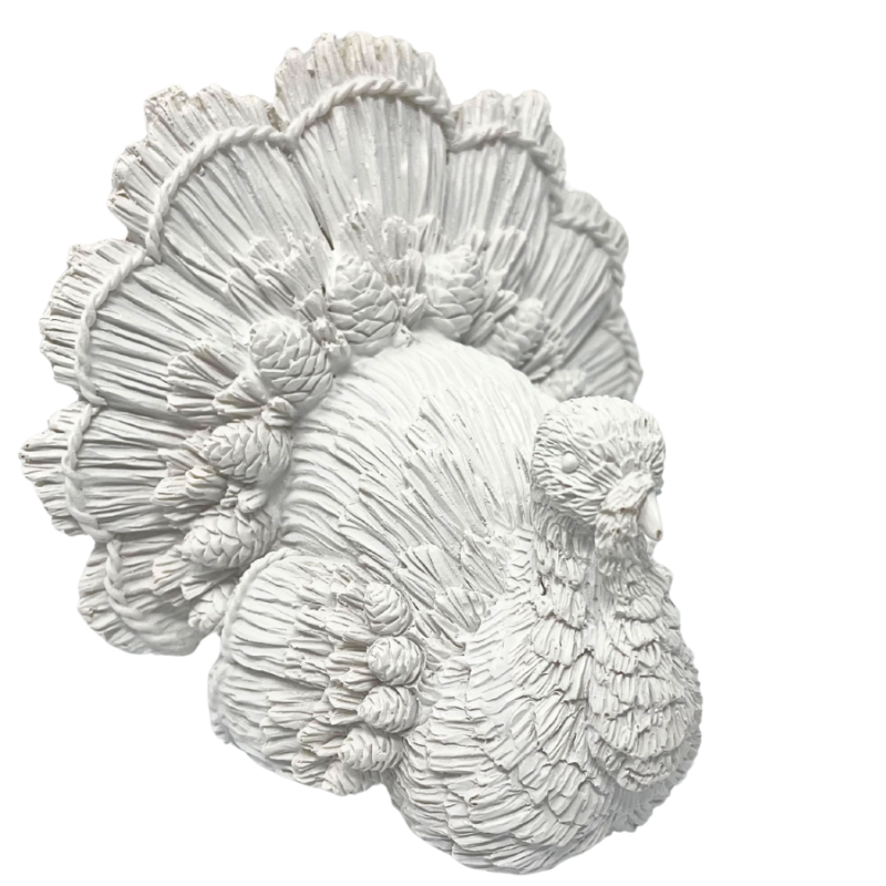 White Resin Turkey