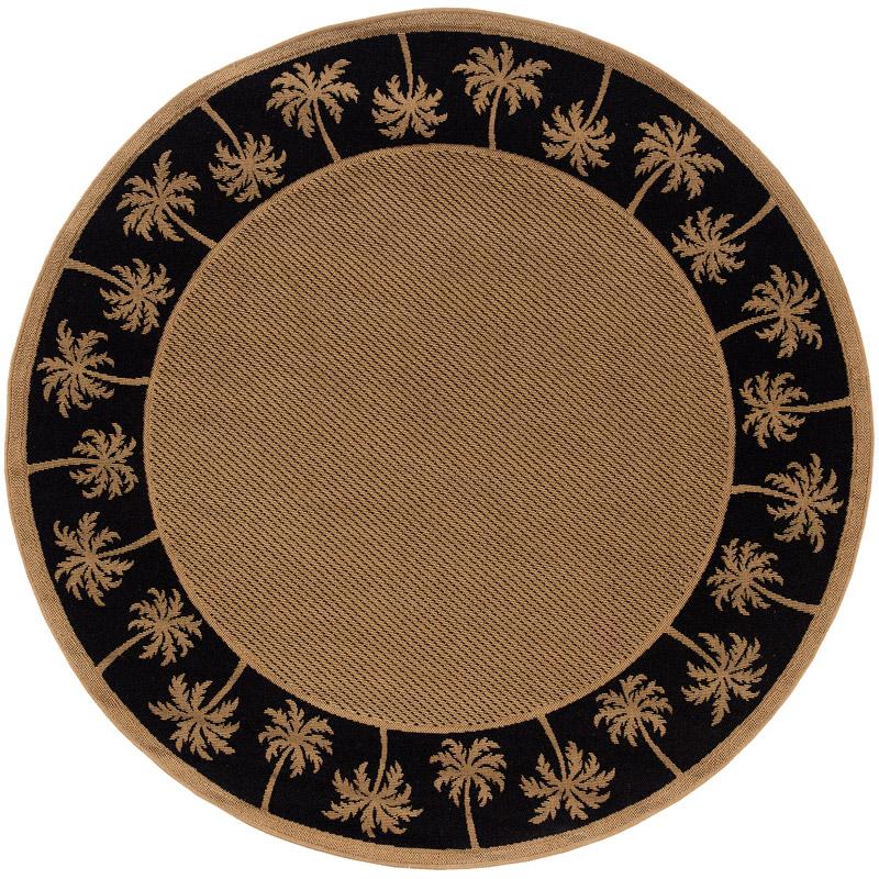 Lanai 606K Round Outdoor Rug Round Outdoor Area Rugs Carolina Pottery