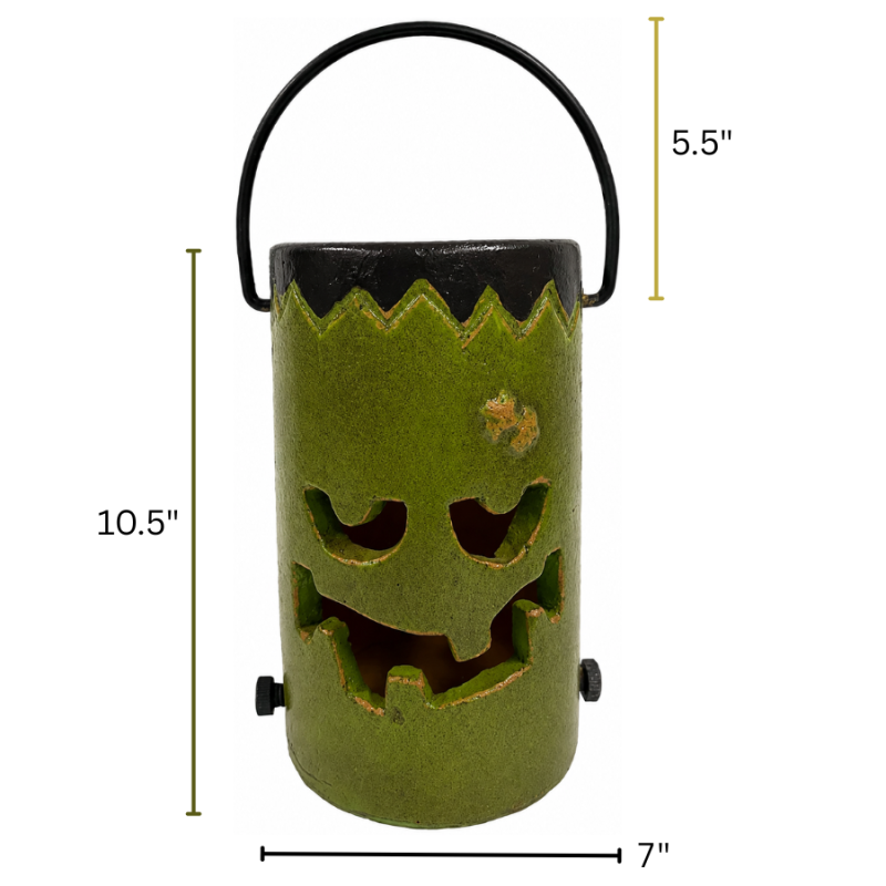 10.5" Terracotta Frankenstein Bucket