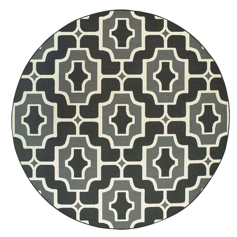 Marina 1491z Round Outdoor Rug