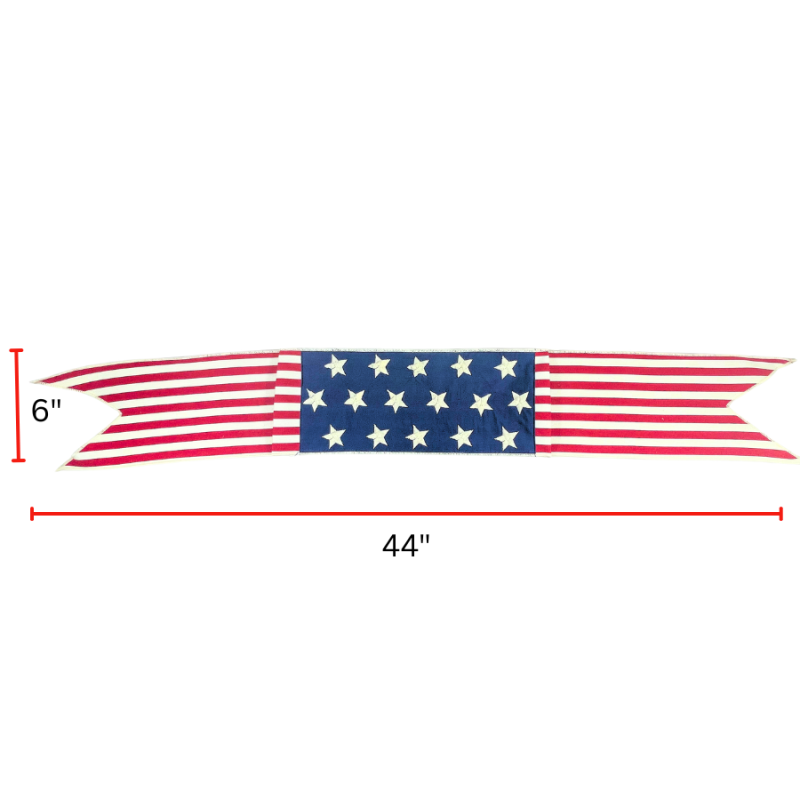 44" Stars And Stripes Banner