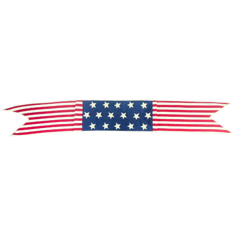 44" Stars And Stripes Banner