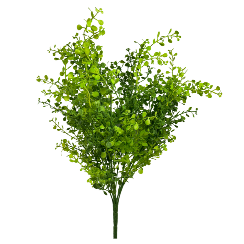 20" Spring Button Leaf Bush