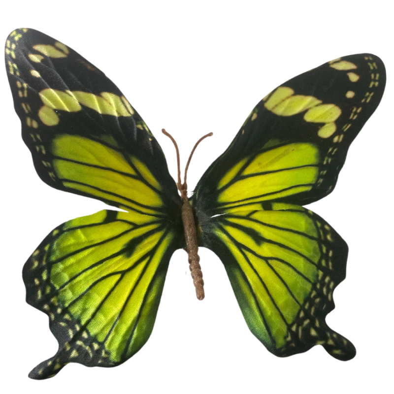 28" Grand Summer Butterfly Spray - Green