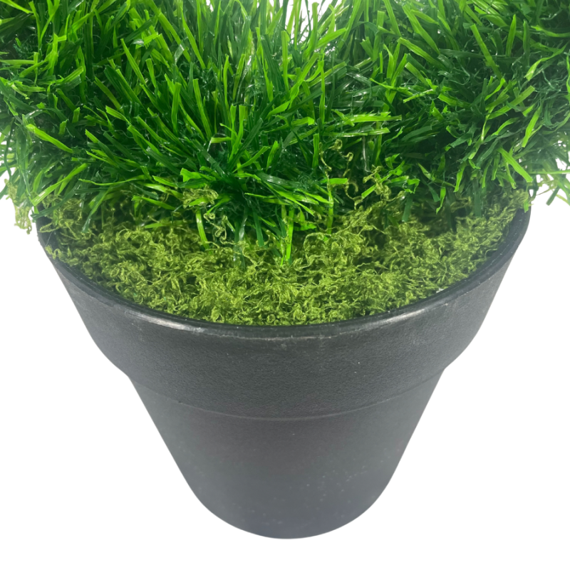 25" UV Potted Bunny Topiary