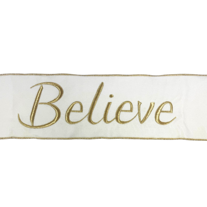 Velvet "Believe" Banner