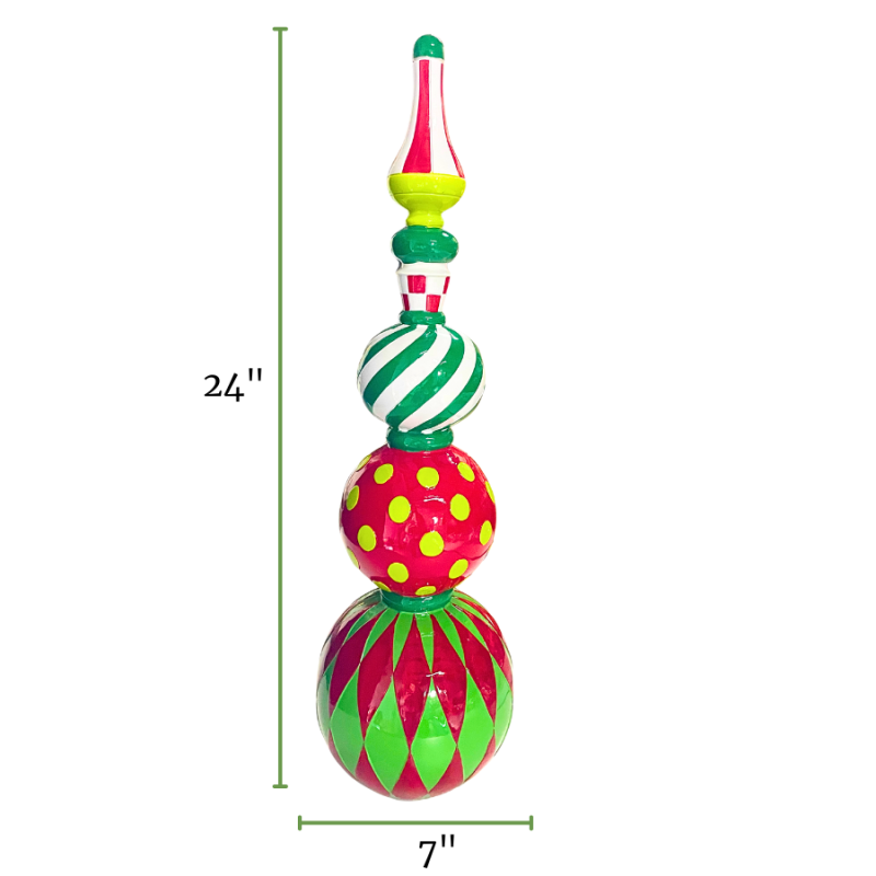 24" Resin Standing Obelisk