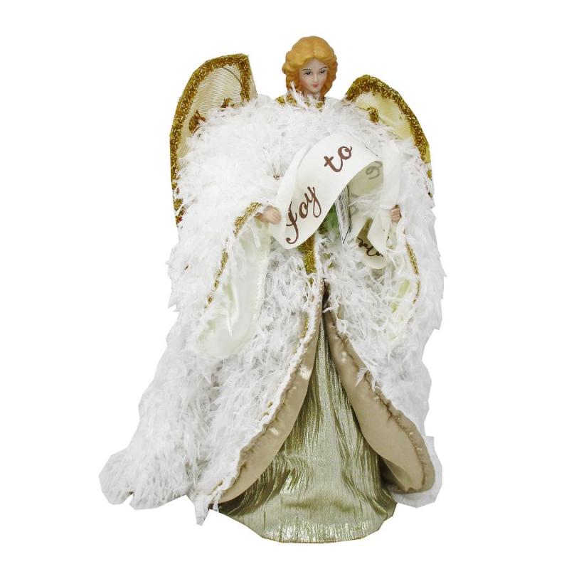 Tree Topper Christmas Angel Velvet Joy To The World 17 All Things Christmas