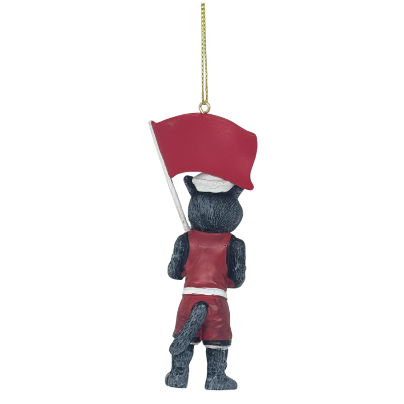 4" NC State Ornament
