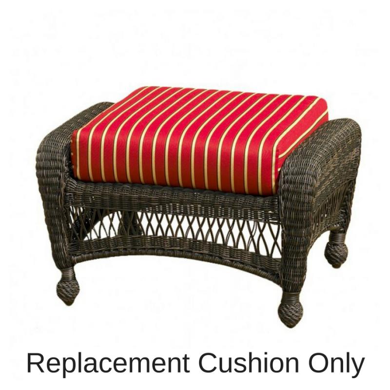Northcape Charleston Ottoman Cushion Replacement Cushions Northcape Charleston Ottoman Cushion