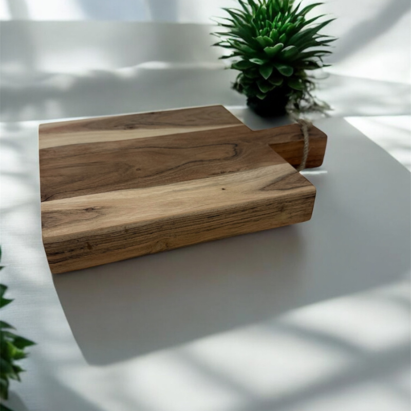 10" x 13" Chunky Wooden Cutting Board