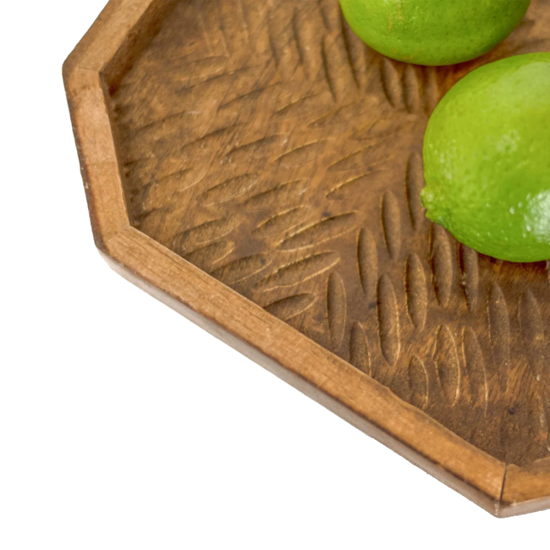 8" Natural Wood Riser