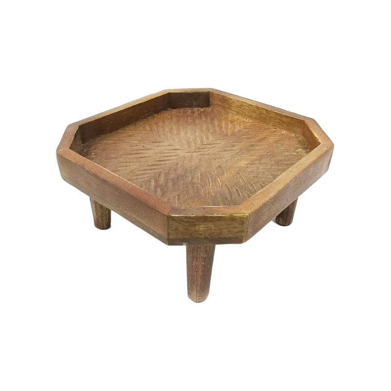 8" Natural Wood Riser