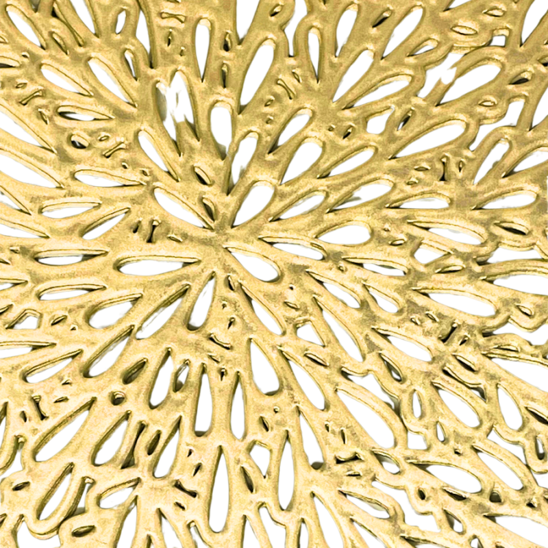 Gold Filigree Placemats - Set of 4