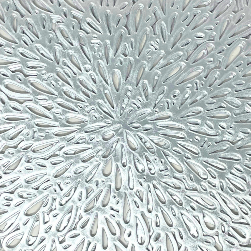 Silver Filigree Placemats - Set of 4