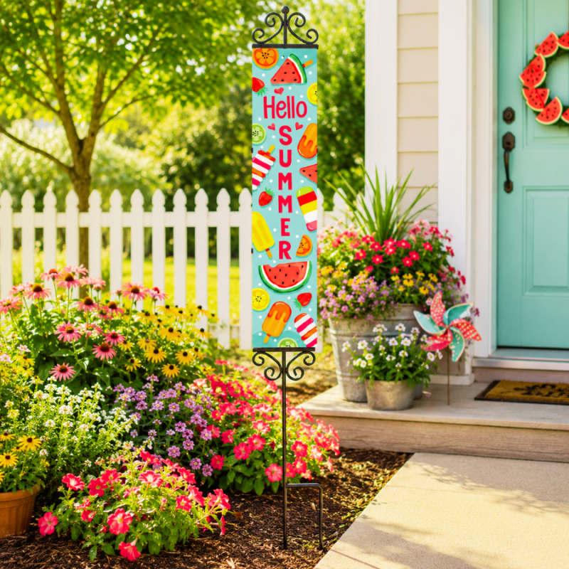 Popsicles Yard Expression Sign