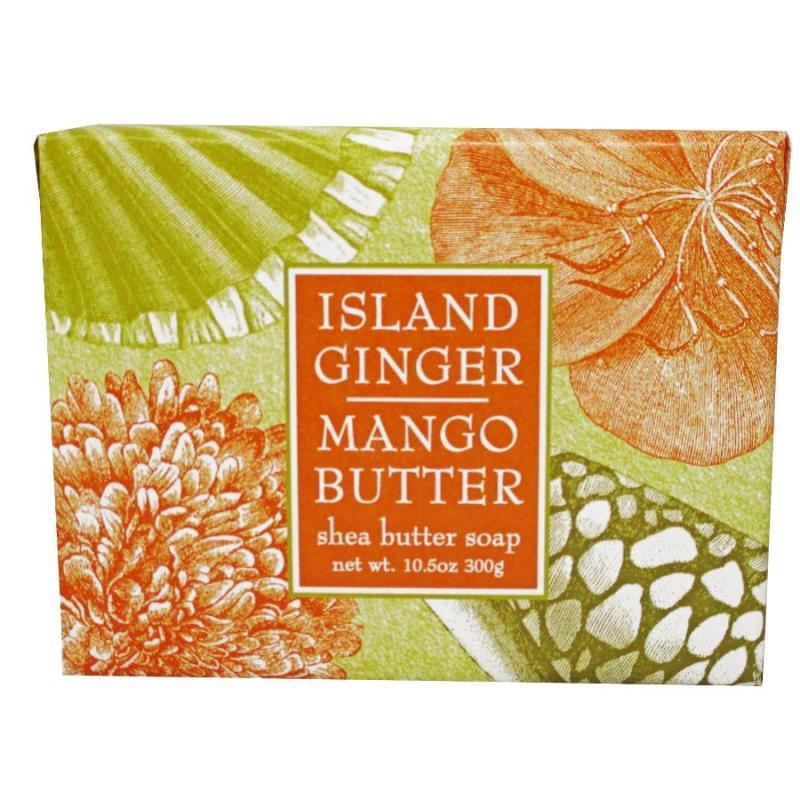 10.5oz Island Ginger Mango Butter Soap (C) Gifts&SelfCare Carolina