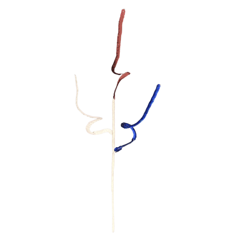 13.5" Curly Patriotic Sequin Pick