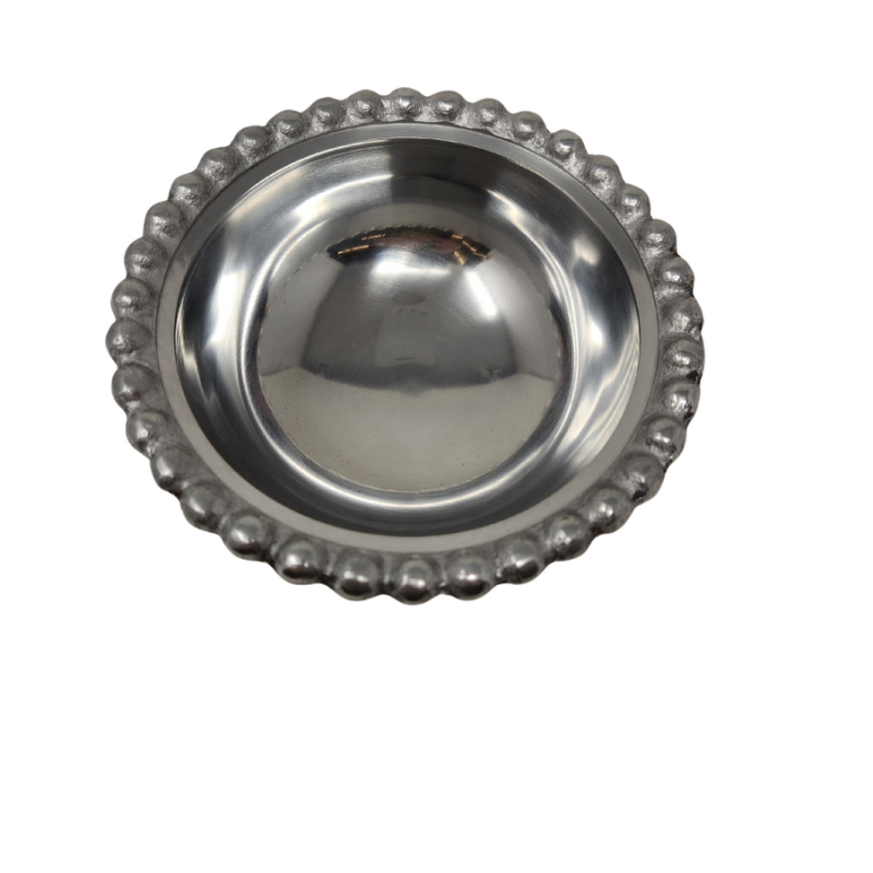 Silver Beaded Rim Bowl