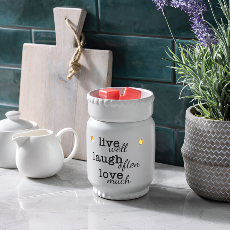 Illumination Fragrance Warmer - Live Laugh Love
