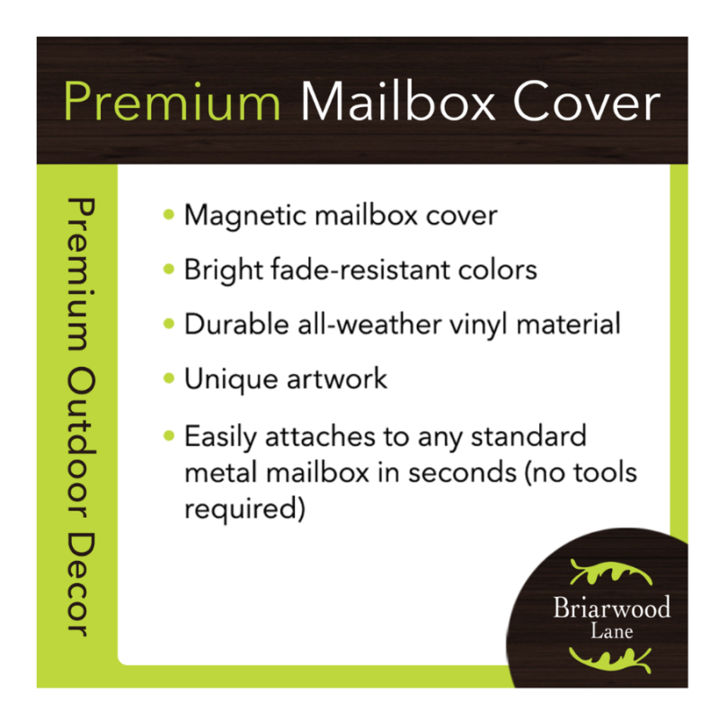 Country Pumpkins Mailbox Cover