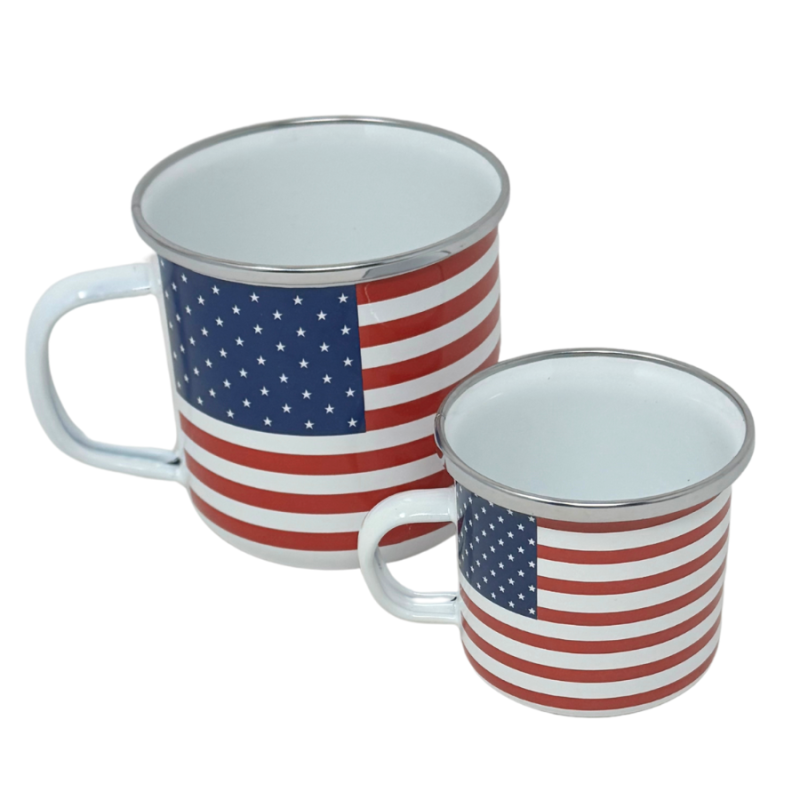 Kids Stars and Stripes Mugs- 4 Pack